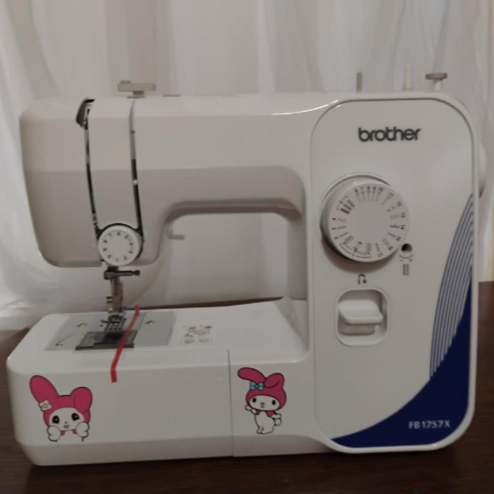 Brother White and Blue Sewing Machine